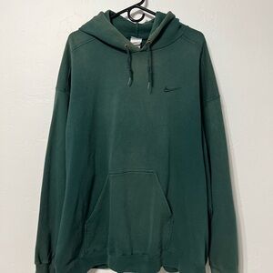Vintage Mid 90s Nike Pullover Hoodie XXL Green